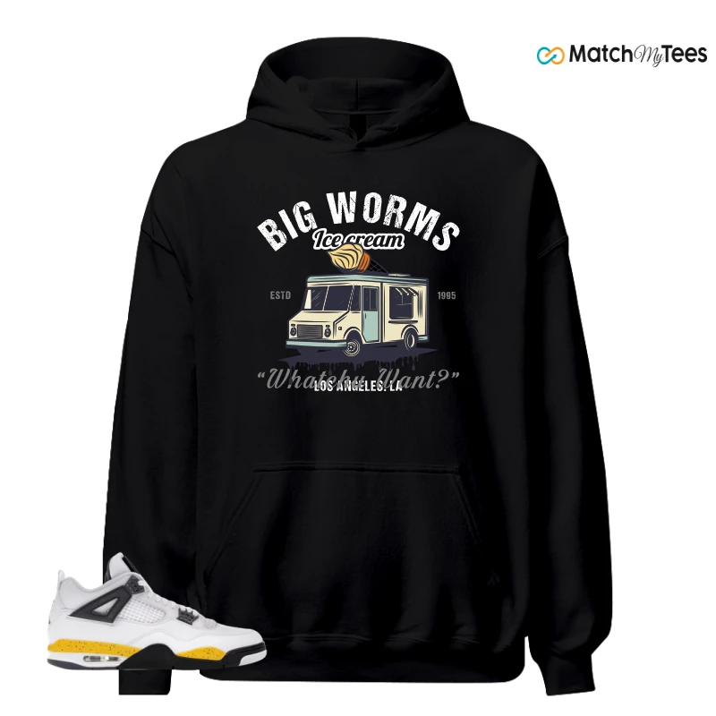 NIKE AIR JORDAN 4 RARE AIR TOUR YELLOW SNEAKER Matching Tees hoodie