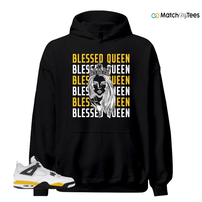 NIKE AIR JORDAN 4 RARE AIR TOUR YELLOW SNEAKER Matching Tees hoodie