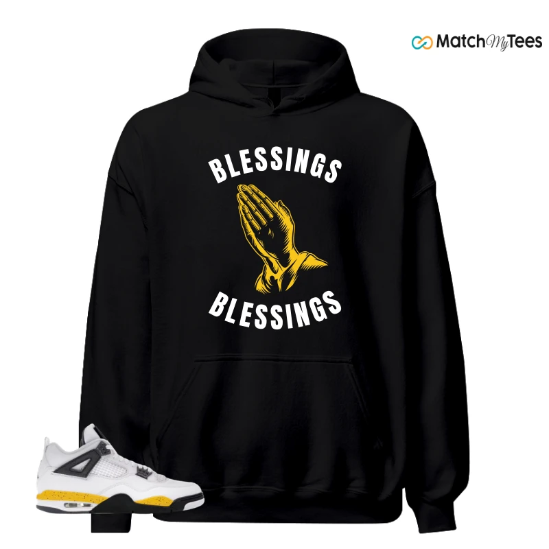 NIKE AIR JORDAN 4 RARE AIR TOUR YELLOW SNEAKER Matching Tees hoodie