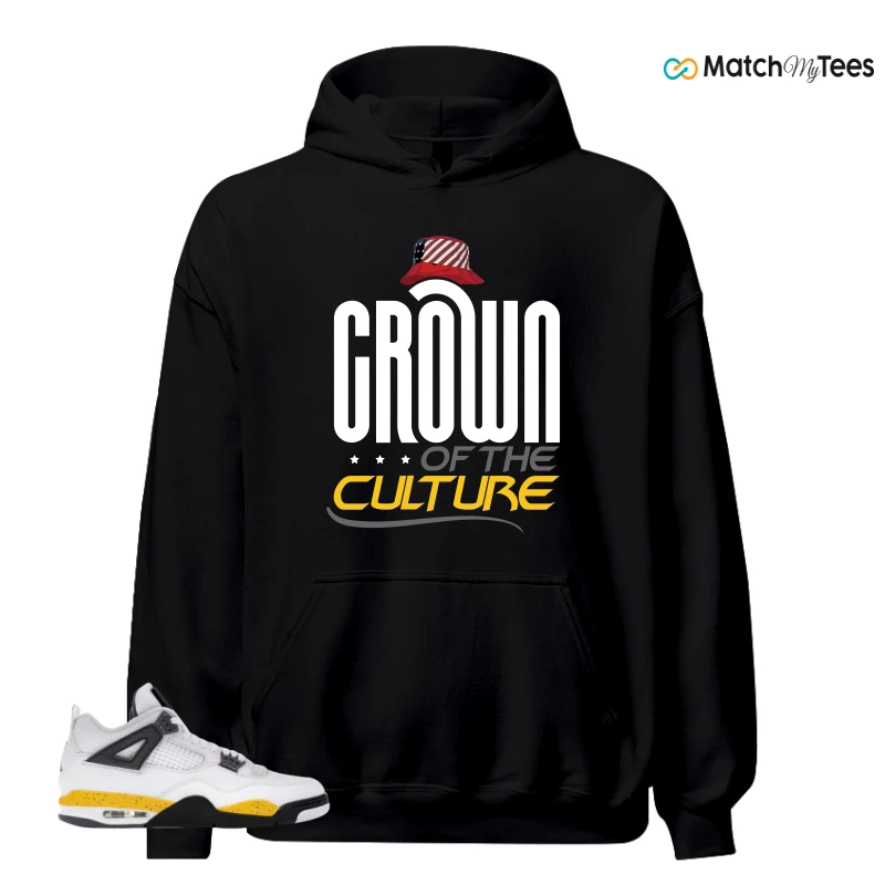 NIKE AIR JORDAN 4 RARE AIR TOUR YELLOW SNEAKER Matching Tees hoodie