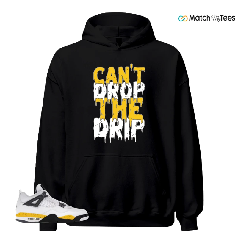 NIKE AIR JORDAN 4 RARE AIR TOUR YELLOW SNEAKER Matching Tees hoodie