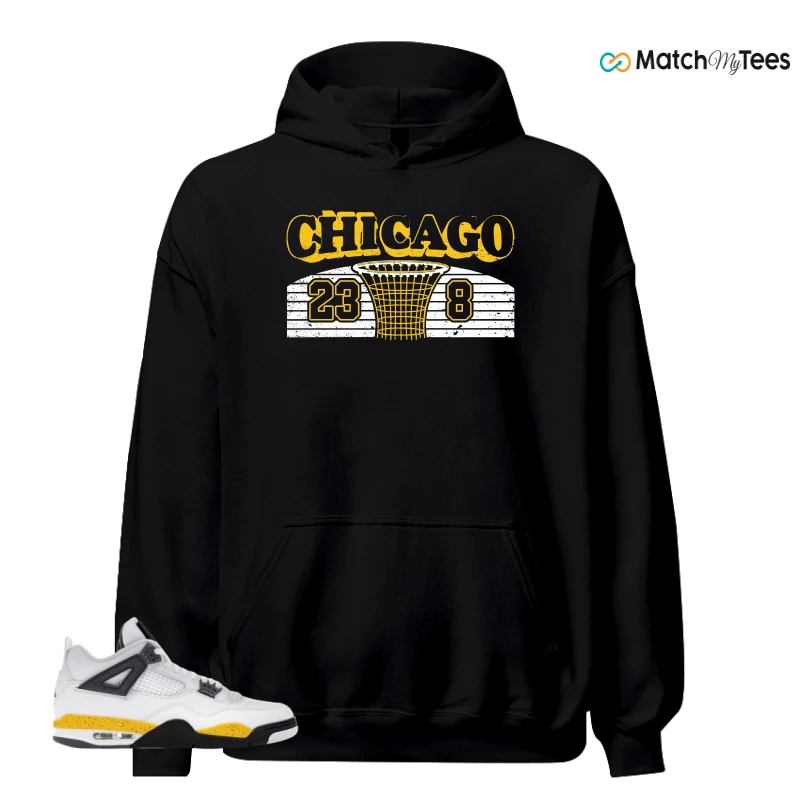 NIKE AIR JORDAN 4 RARE AIR TOUR YELLOW SNEAKER Matching Tees hoodie