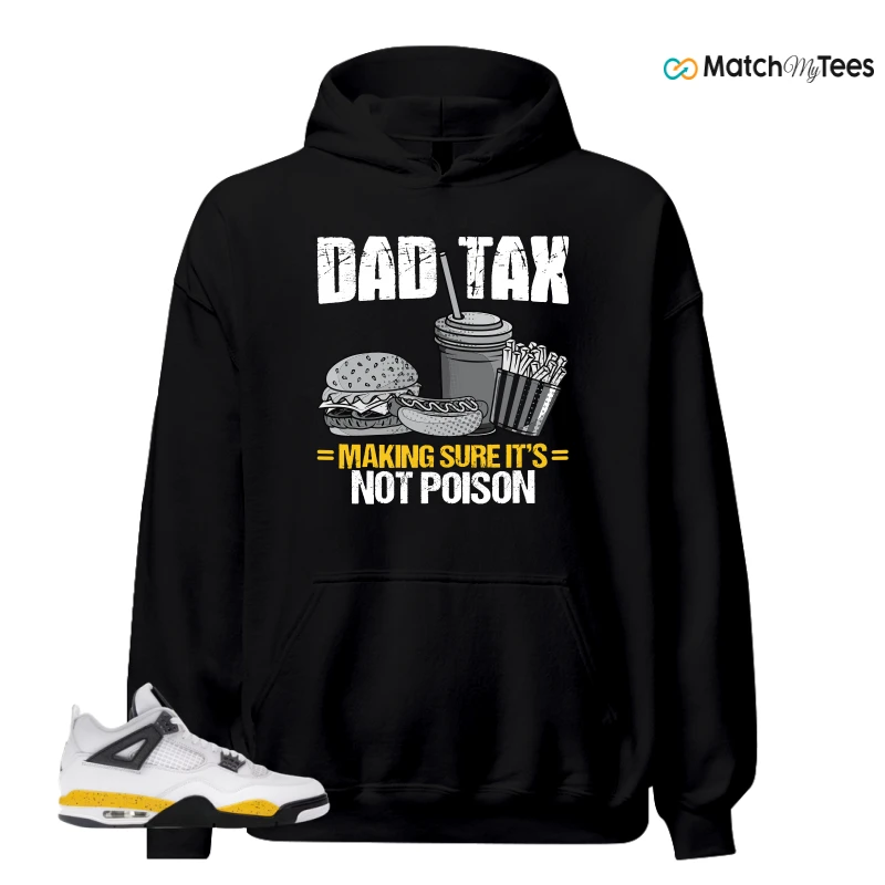 NIKE AIR JORDAN 4 RARE AIR TOUR YELLOW SNEAKER Matching Tees hoodie