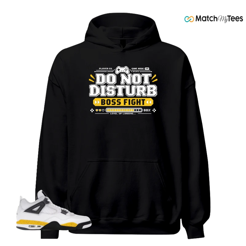 NIKE AIR JORDAN 4 RARE AIR TOUR YELLOW SNEAKER Matching Tees hoodie