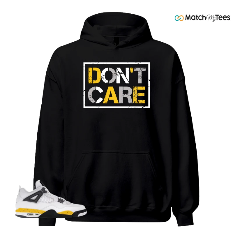 NIKE AIR JORDAN 4 RARE AIR TOUR YELLOW SNEAKER Matching Tees hoodie