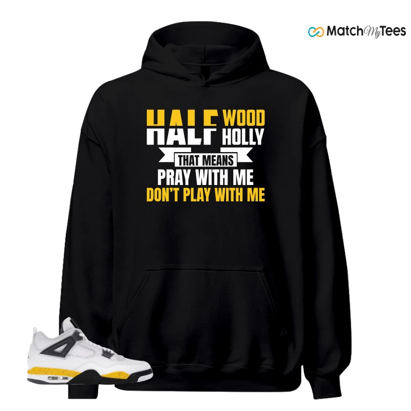 NIKE AIR JORDAN 4 RARE AIR TOUR YELLOW SNEAKER Matching Tees hoodie