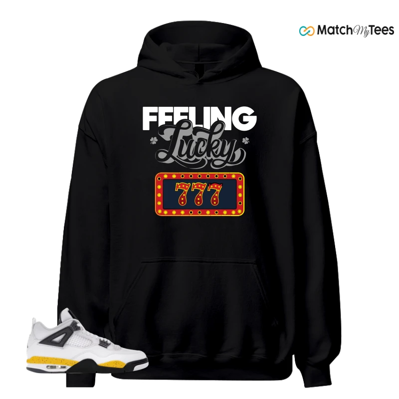 NIKE AIR JORDAN 4 RARE AIR TOUR YELLOW SNEAKER Matching Tees hoodie