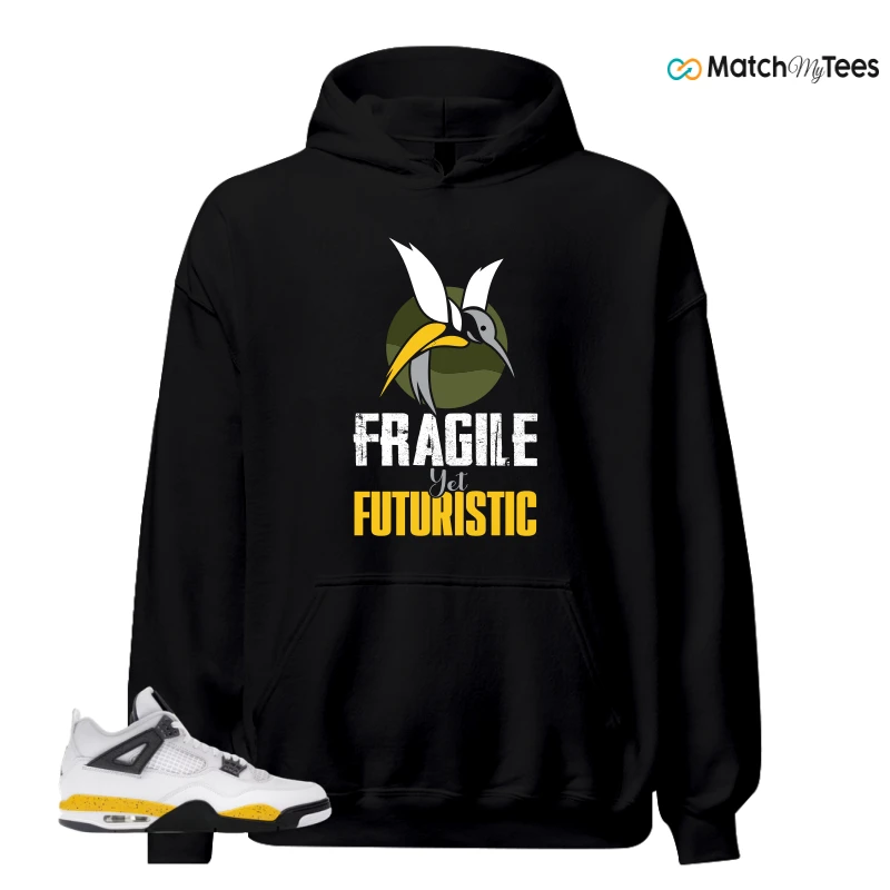 NIKE AIR JORDAN 4 RARE AIR TOUR YELLOW SNEAKER Matching Tees hoodie