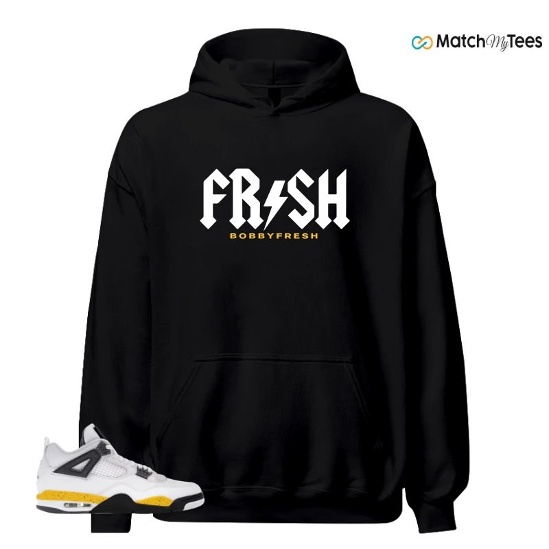 NIKE AIR JORDAN 4 RARE AIR TOUR YELLOW SNEAKER Matching Tees hoodie