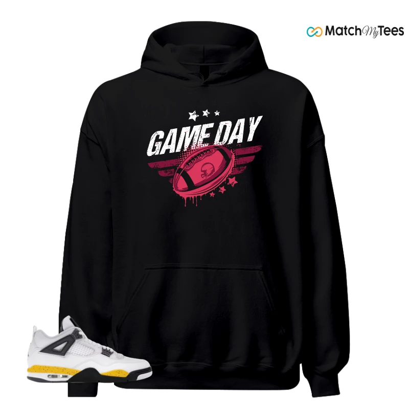 NIKE AIR JORDAN 4 RARE AIR TOUR YELLOW SNEAKER Matching Tees hoodie