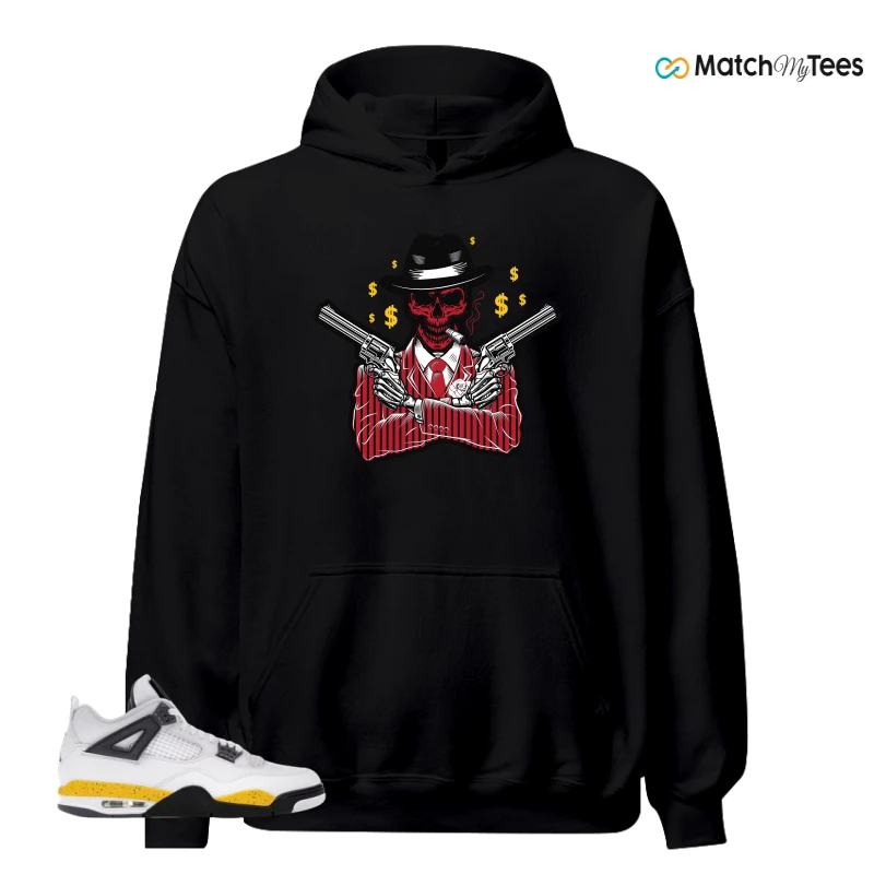 NIKE AIR JORDAN 4 RARE AIR TOUR YELLOW SNEAKER Matching Tees hoodie