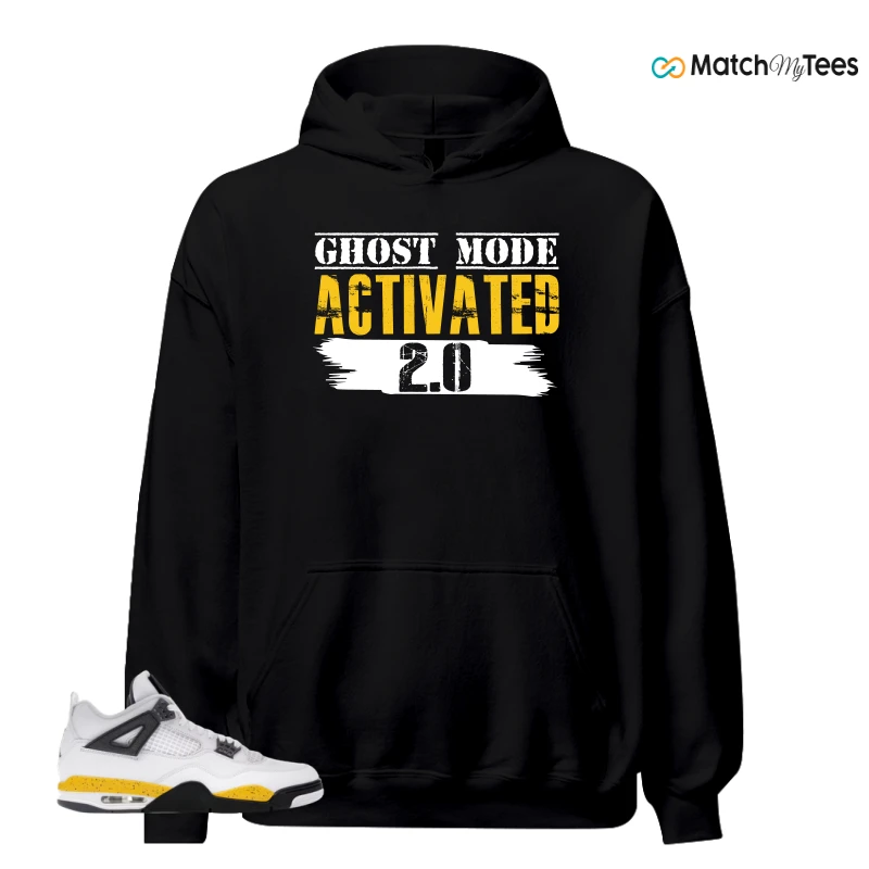 NIKE AIR JORDAN 4 RARE AIR TOUR YELLOW SNEAKER Matching Tees hoodie