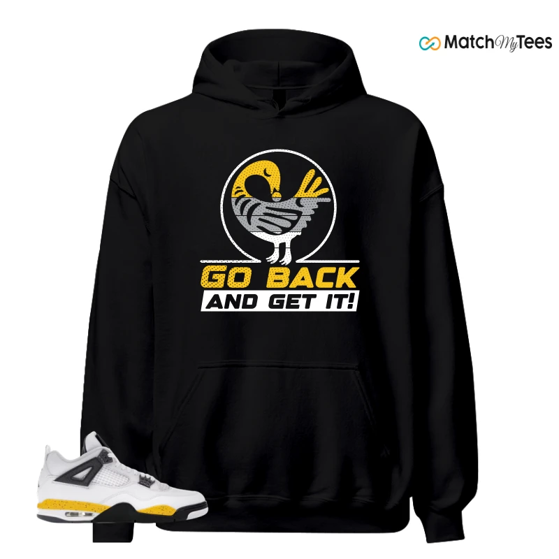 NIKE AIR JORDAN 4 RARE AIR TOUR YELLOW SNEAKER Matching Tees hoodie