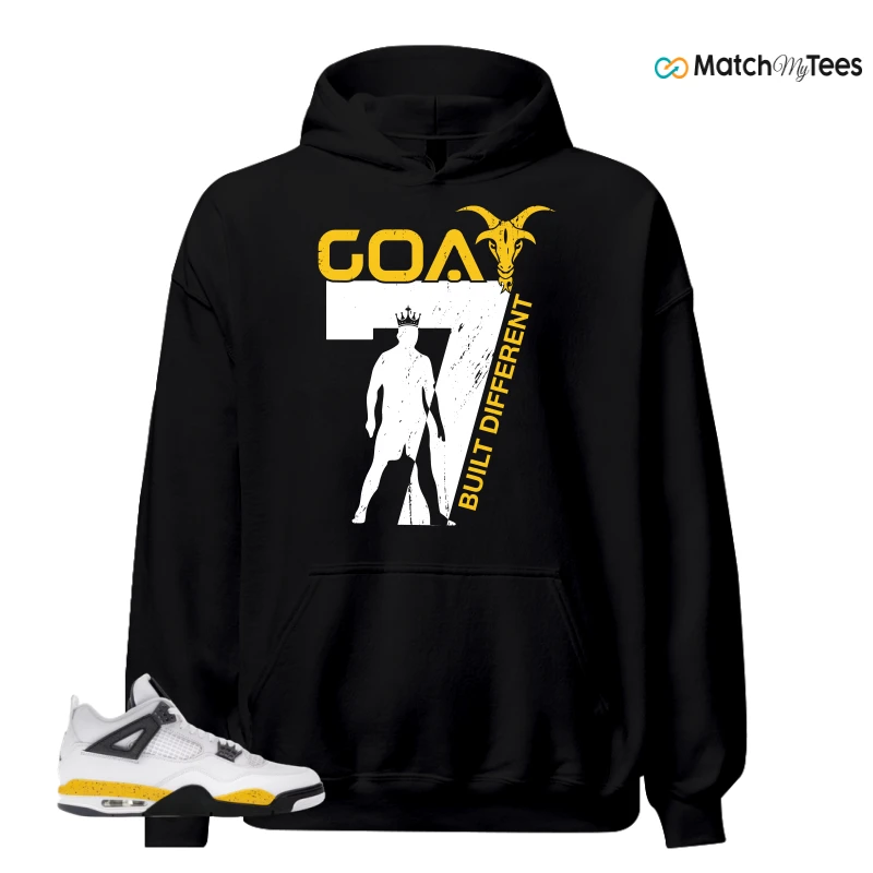 NIKE AIR JORDAN 4 RARE AIR TOUR YELLOW SNEAKER Matching Tees hoodie