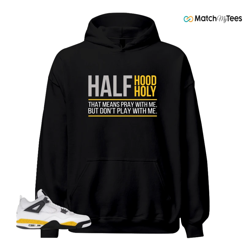 NIKE AIR JORDAN 4 RARE AIR TOUR YELLOW SNEAKER Matching Tees hoodie