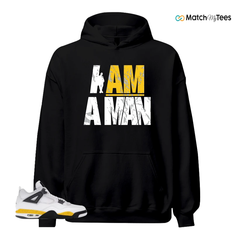 NIKE AIR JORDAN 4 RARE AIR TOUR YELLOW SNEAKER Matching Tees hoodie