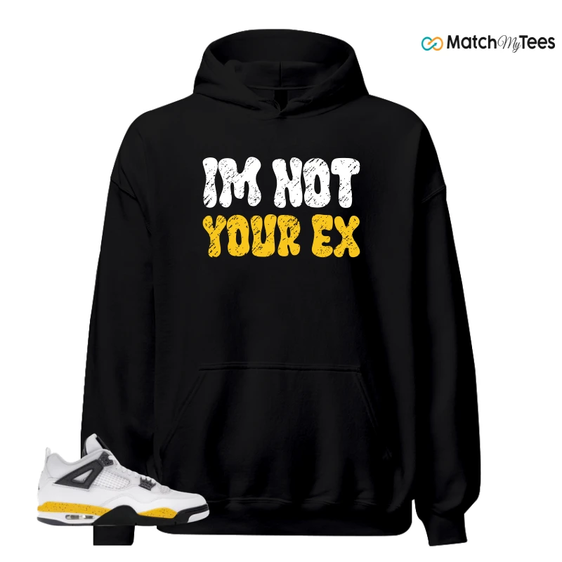 NIKE AIR JORDAN 4 RARE AIR TOUR YELLOW SNEAKER Matching Tees hoodie