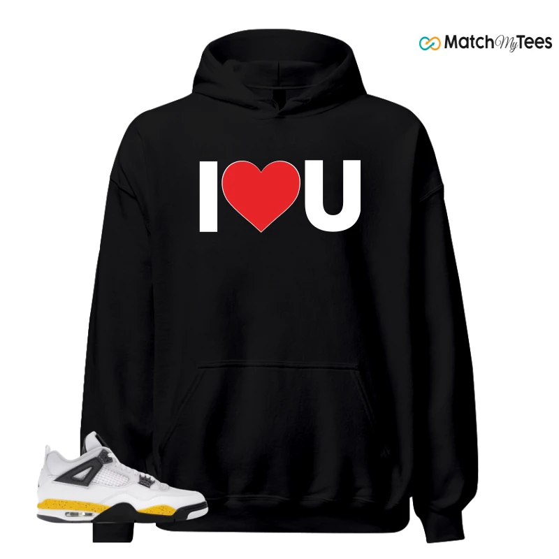 NIKE AIR JORDAN 4 RARE AIR TOUR YELLOW SNEAKER Matching Tees hoodie