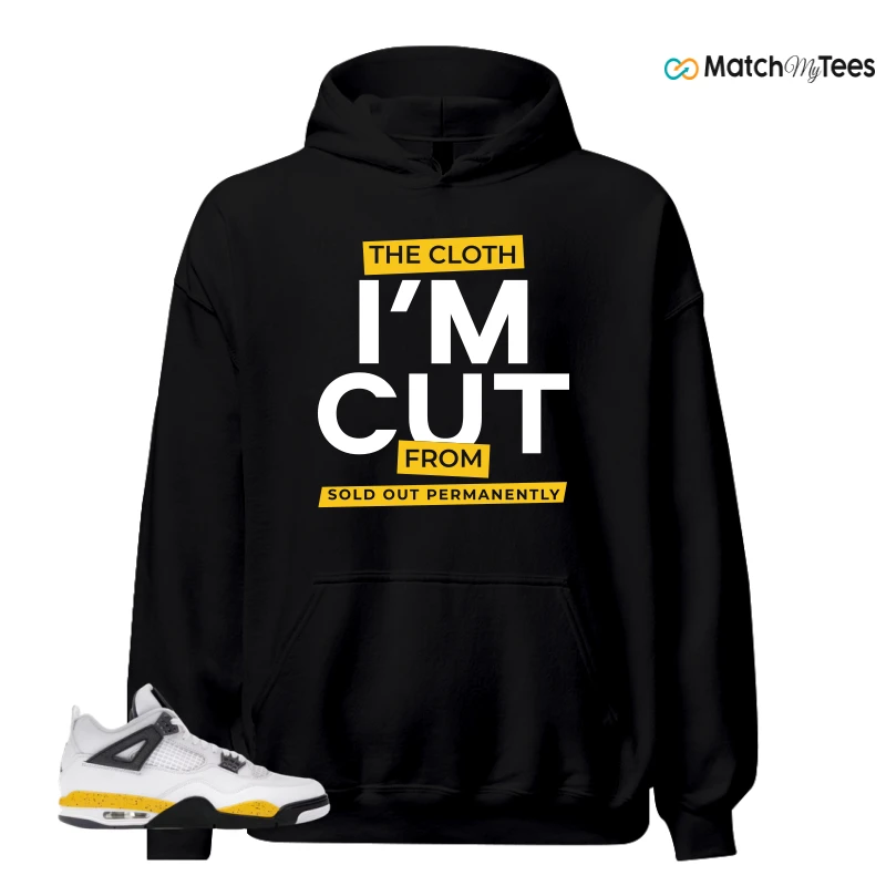 NIKE AIR JORDAN 4 RARE AIR TOUR YELLOW SNEAKER Matching Tees hoodie