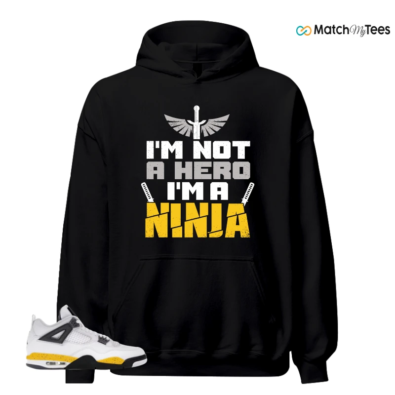NIKE AIR JORDAN 4 RARE AIR TOUR YELLOW SNEAKER Matching Tees hoodie