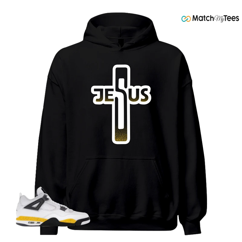 NIKE AIR JORDAN 4 RARE AIR TOUR YELLOW SNEAKER Matching Tees hoodie