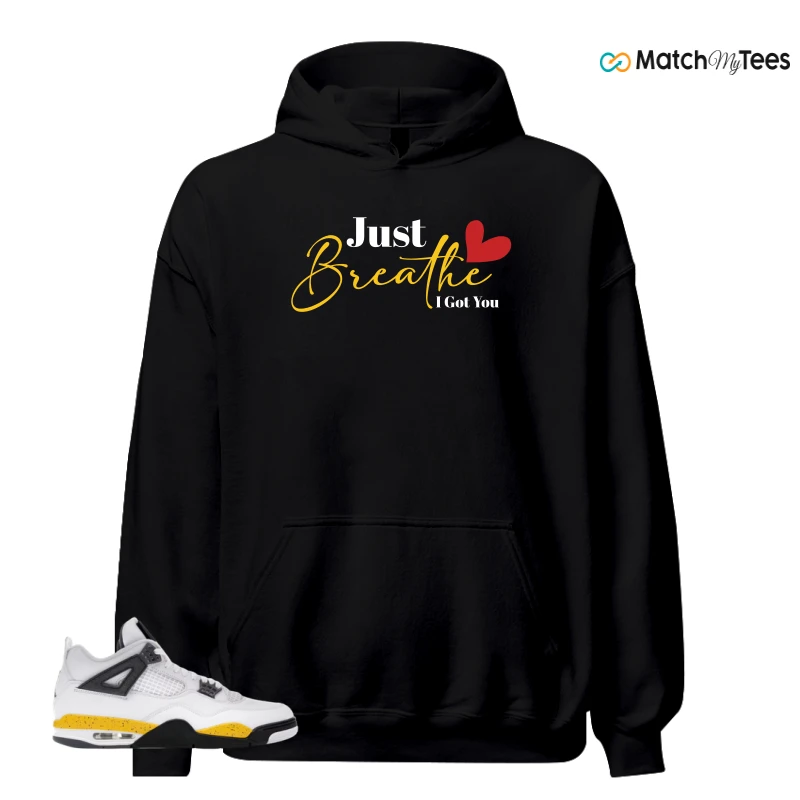 NIKE AIR JORDAN 4 RARE AIR TOUR YELLOW SNEAKER Matching Tees hoodie