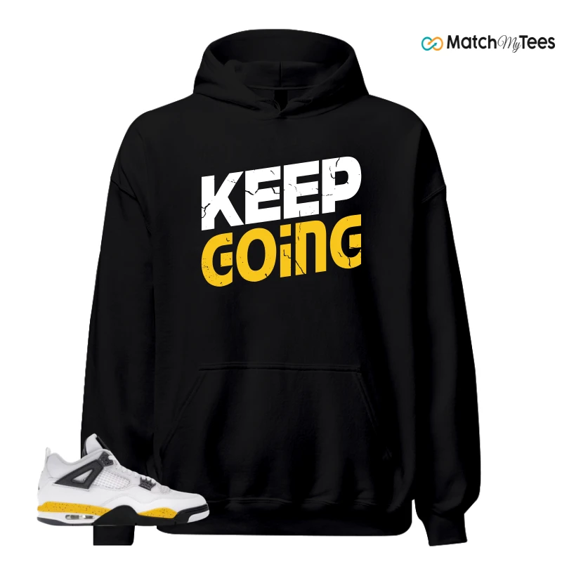 NIKE AIR JORDAN 4 RARE AIR TOUR YELLOW SNEAKER Matching Tees hoodie