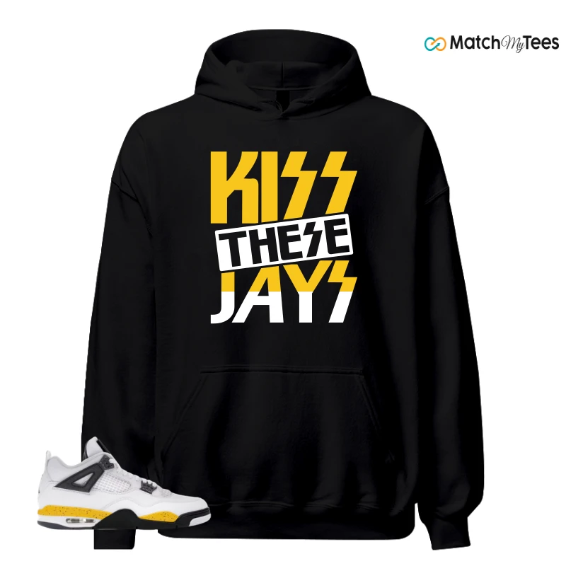 NIKE AIR JORDAN 4 RARE AIR TOUR YELLOW SNEAKER Matching Tees hoodie