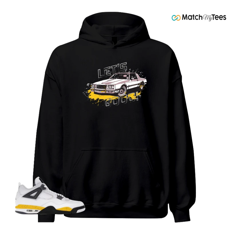 NIKE AIR JORDAN 4 RARE AIR TOUR YELLOW SNEAKER Matching Tees hoodie