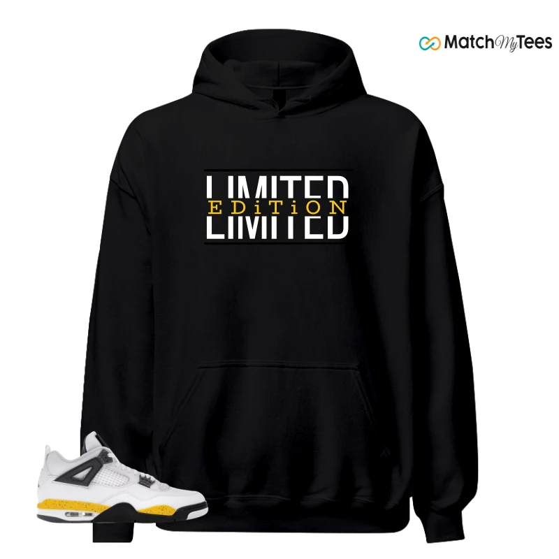 NIKE AIR JORDAN 4 RARE AIR TOUR YELLOW SNEAKER Matching Tees hoodie