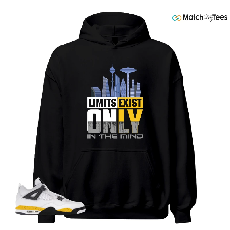 NIKE AIR JORDAN 4 RARE AIR TOUR YELLOW SNEAKER Matching Tees hoodie