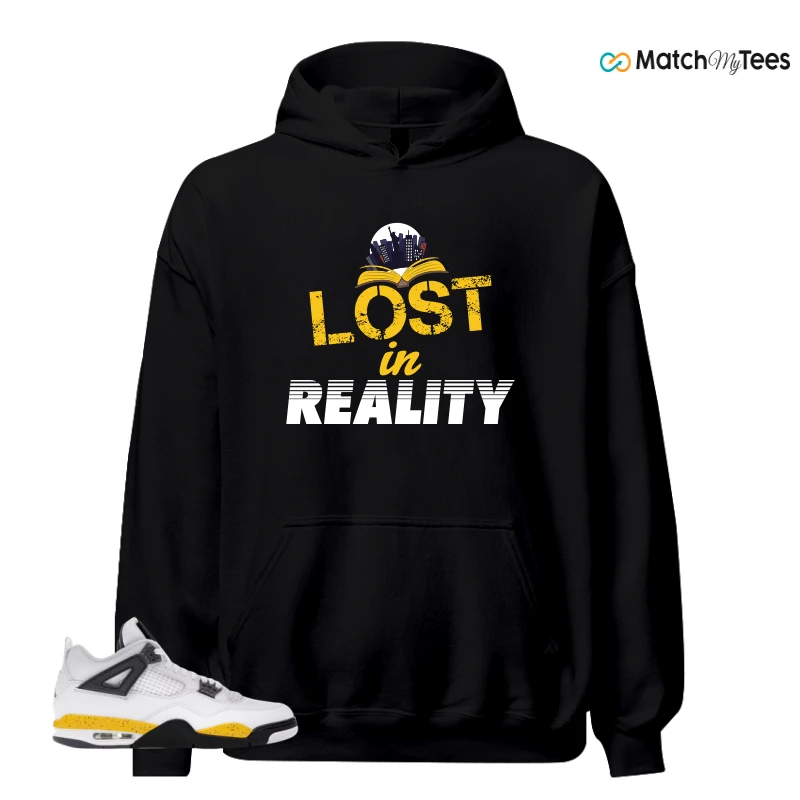 NIKE AIR JORDAN 4 RARE AIR TOUR YELLOW SNEAKER Matching Tees hoodie