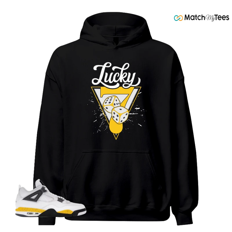 NIKE AIR JORDAN 4 RARE AIR TOUR YELLOW SNEAKER Matching Tees hoodie
