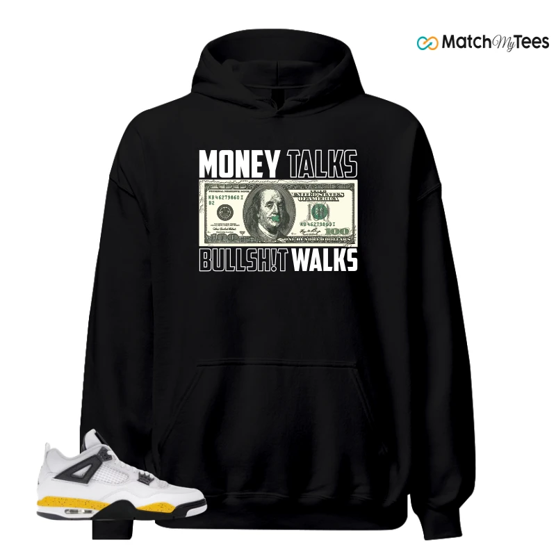 NIKE AIR JORDAN 4 RARE AIR TOUR YELLOW SNEAKER Matching Tees hoodie