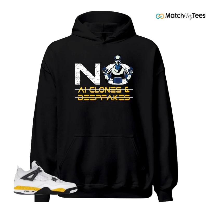 NIKE AIR JORDAN 4 RARE AIR TOUR YELLOW SNEAKER Matching Tees hoodie
