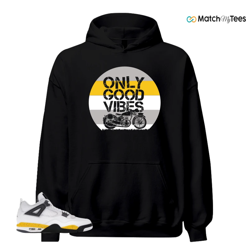NIKE AIR JORDAN 4 RARE AIR TOUR YELLOW SNEAKER Matching Tees hoodie