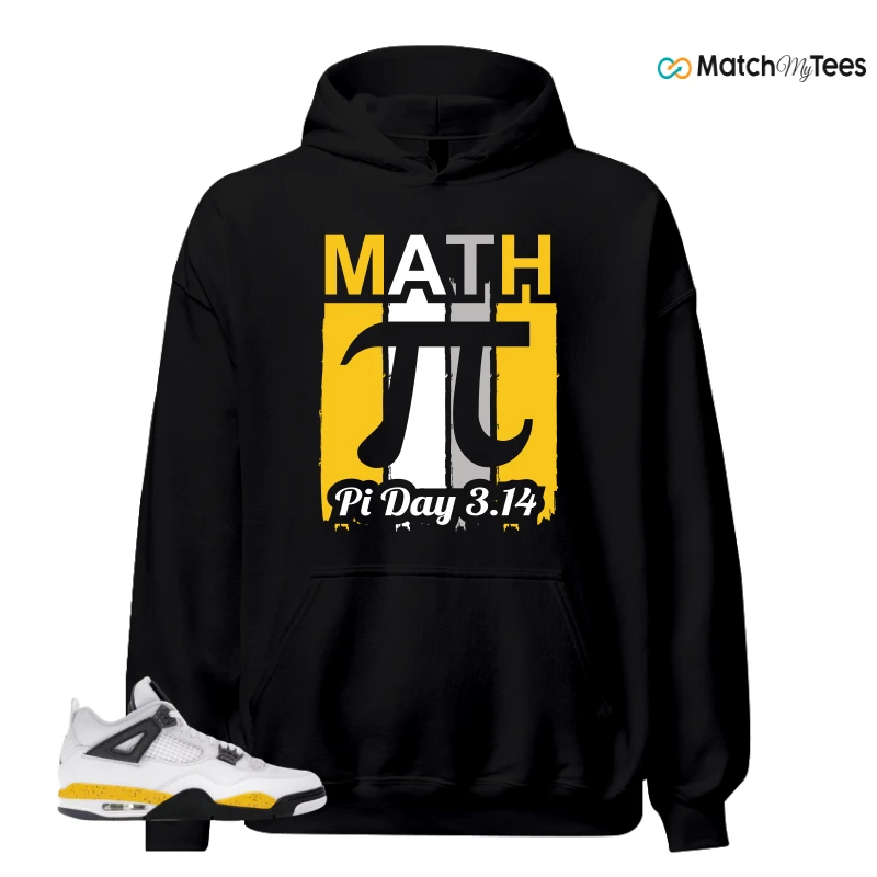 NIKE AIR JORDAN 4 RARE AIR TOUR YELLOW SNEAKER Matching Tees hoodie