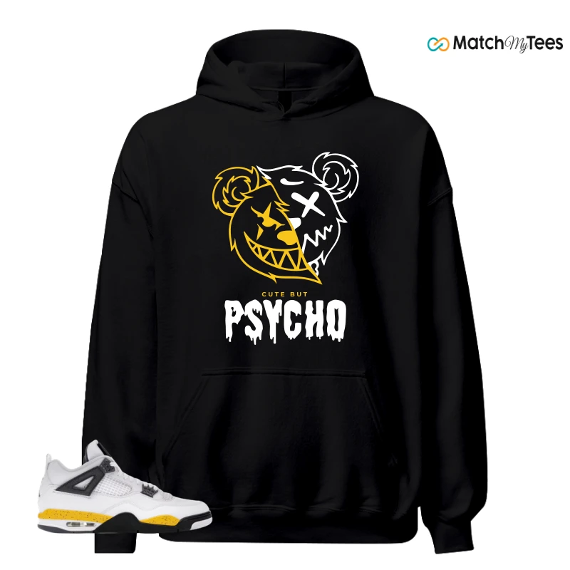 NIKE AIR JORDAN 4 RARE AIR TOUR YELLOW SNEAKER Matching Tees hoodie