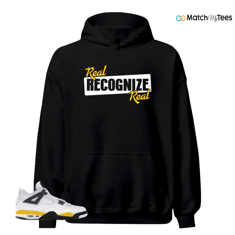NIKE AIR JORDAN 4 RARE AIR TOUR YELLOW SNEAKER Matching Tees hoodie