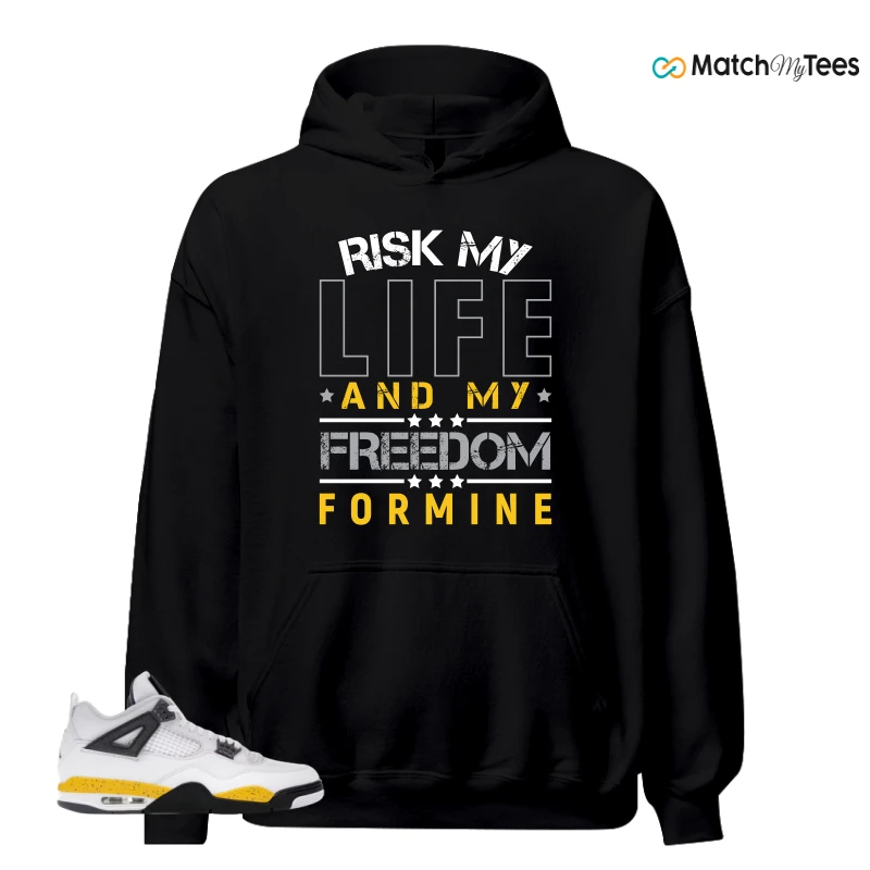 NIKE AIR JORDAN 4 RARE AIR TOUR YELLOW SNEAKER Matching Tees hoodie