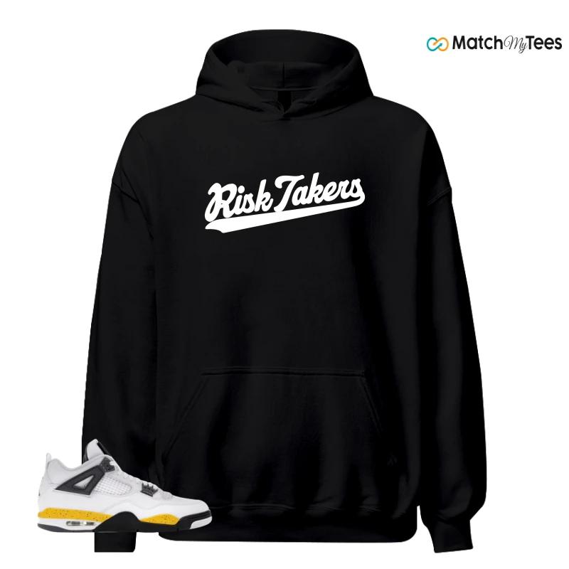 NIKE AIR JORDAN 4 RARE AIR TOUR YELLOW SNEAKER Matching Tees hoodie
