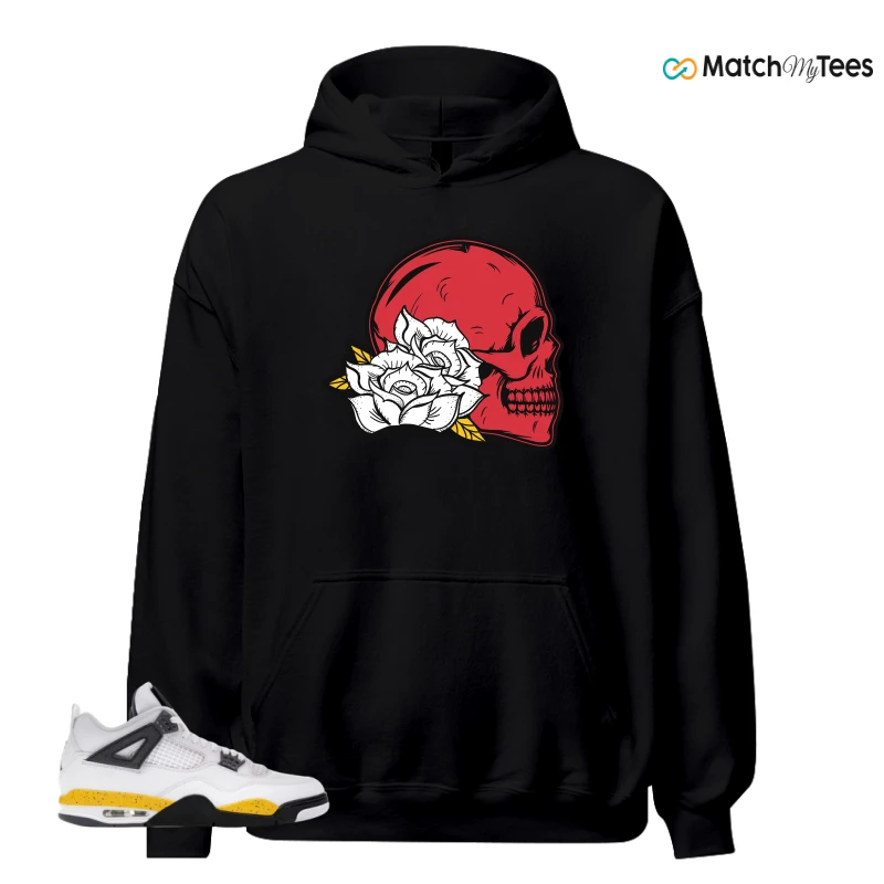 NIKE AIR JORDAN 4 RARE AIR TOUR YELLOW SNEAKER Matching Tees hoodie