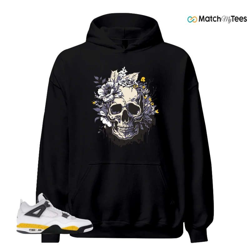 NIKE AIR JORDAN 4 RARE AIR TOUR YELLOW SNEAKER Matching Tees hoodie