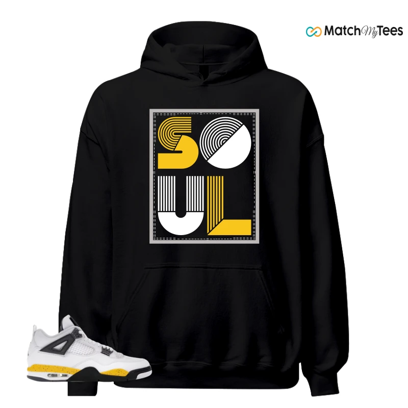 NIKE AIR JORDAN 4 RARE AIR TOUR YELLOW SNEAKER Matching Tees hoodie