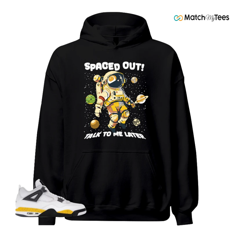NIKE AIR JORDAN 4 RARE AIR TOUR YELLOW SNEAKER Matching Tees hoodie