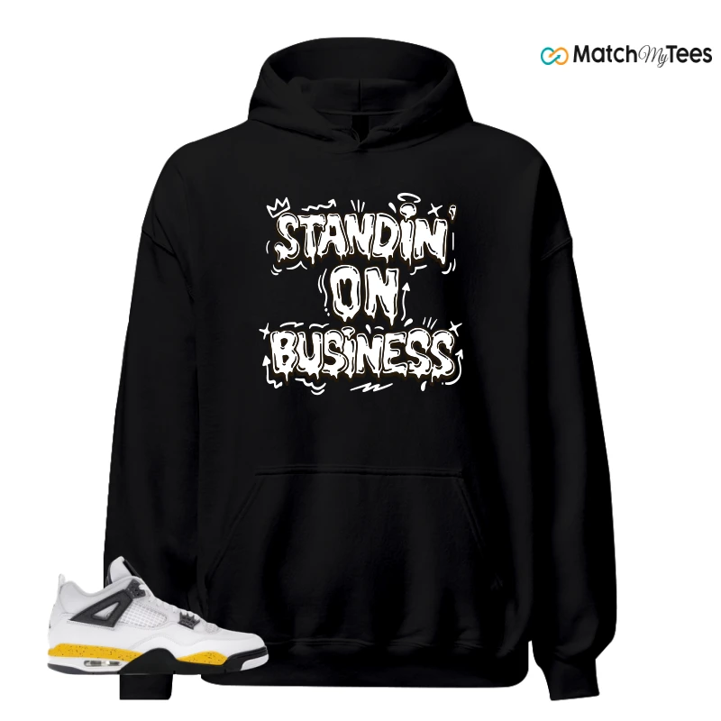 NIKE AIR JORDAN 4 RARE AIR TOUR YELLOW SNEAKER Matching Tees hoodie