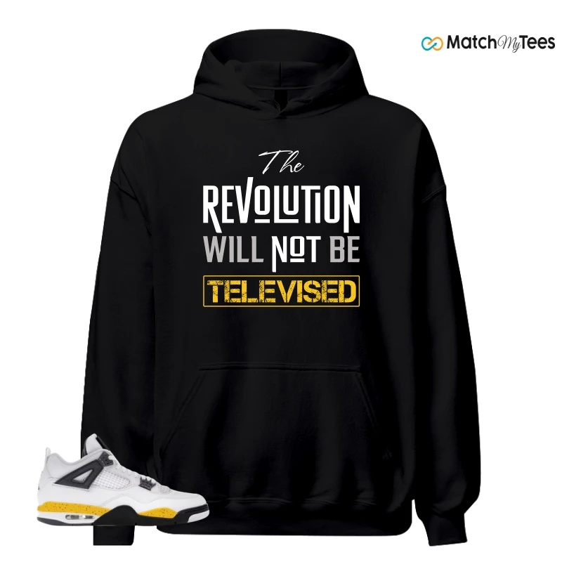 NIKE AIR JORDAN 4 RARE AIR TOUR YELLOW SNEAKER Matching Tees hoodie