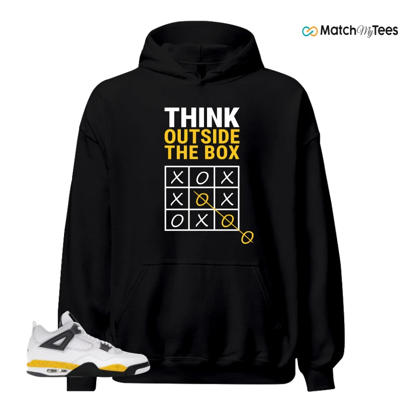 NIKE AIR JORDAN 4 RARE AIR TOUR YELLOW SNEAKER Matching Tees hoodie