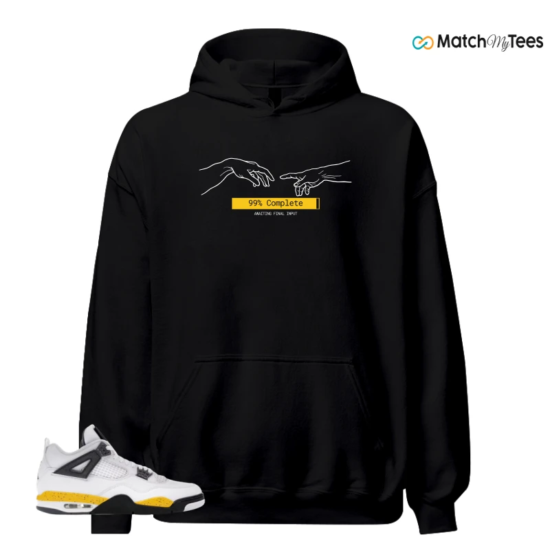 NIKE AIR JORDAN 4 RARE AIR TOUR YELLOW SNEAKER Matching Tees hoodie
