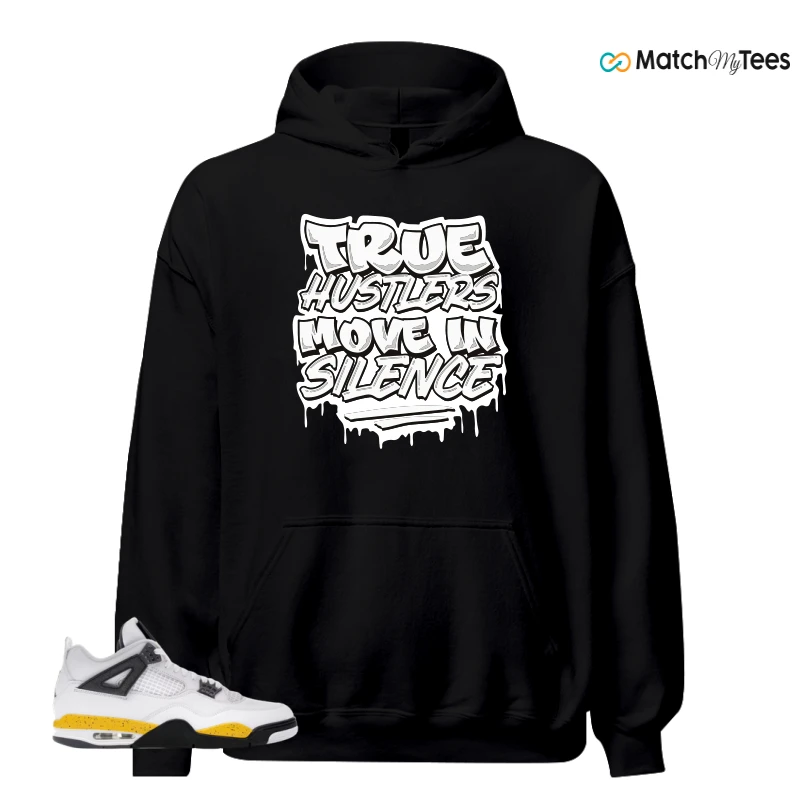 NIKE AIR JORDAN 4 RARE AIR TOUR YELLOW SNEAKER Matching Tees hoodie
